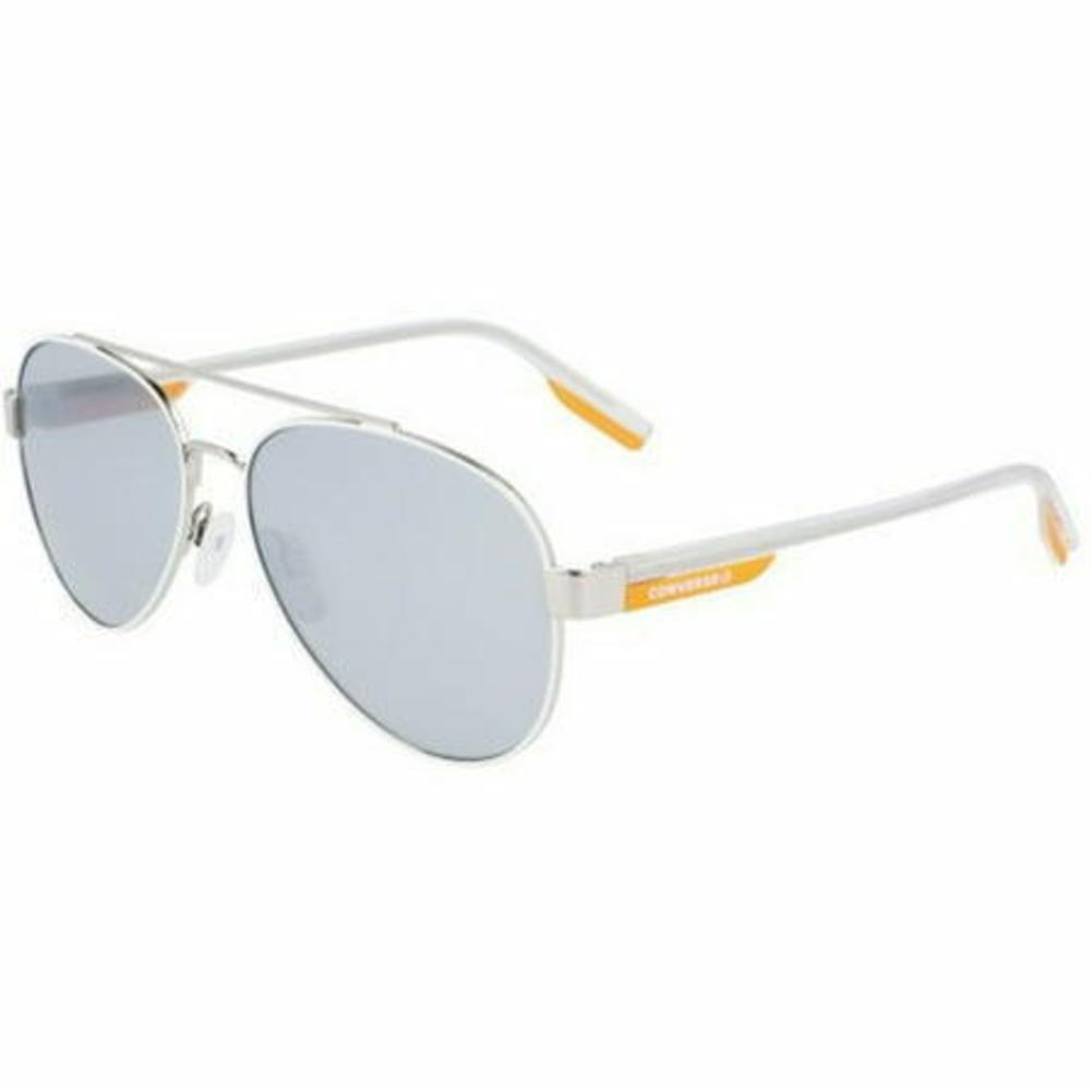 NEW CONVERSE CV 300S 100 Matte White Aviator DISRUPT Sunglasses with CV Bag